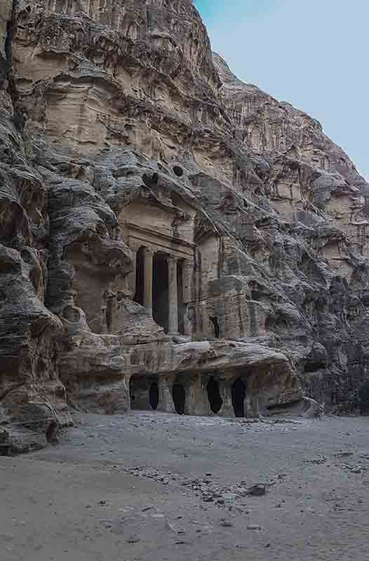 111 - Jordania - Little Petra - templo Nabateo